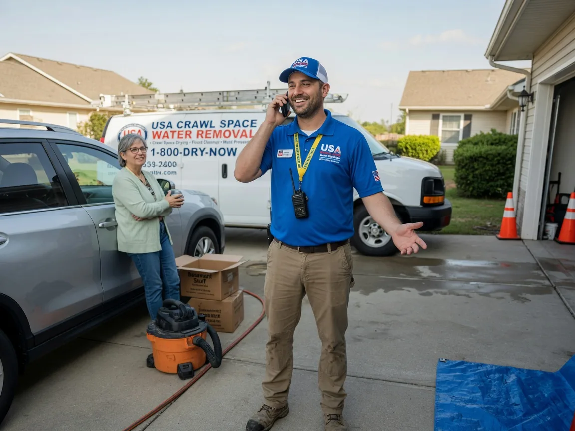 Crawl Space Water Removal Battleboro, NC FAQs